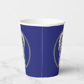 ラクロススポーツブルー 紙コップ (右)