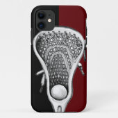 ラクロススポーツマルーンケースメイトiPhoneケース Case-Mate iPhoneケース (裏面)