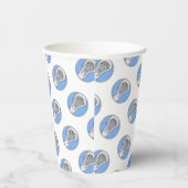 ラクロススポーツライトブルー 紙コップ (右)