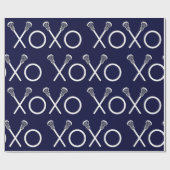 ラクロススポーツラッピング紙 ラッピングペーパー (フラット)