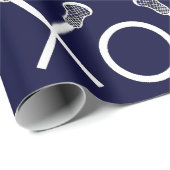 ラクロススポーツラッピング紙 ラッピングペーパー (ロールコーナー)