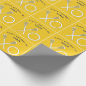 ラクロススポーツ誕生日 ラッピングペーパー (角)