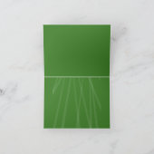 ラクロスチケットVIPバー（ユダヤ教の）バル・ミツバーサンキューカード 招待状 (内部)