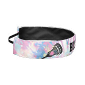 ラクロスチーパーソナライズされたム名 アスレチックヘッドバンド (左)