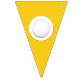 ラクロスチームイエロー バンティングフラッグ (第2の旗)