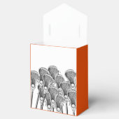 ラクロスチームオレンジ色の好意ボックス フェイバーボックス (オープン)