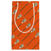 ラクロスチームオレンジ スモールペーパーバッグ (正面)