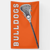 ラクロスチームオレンジ 横断幕 (縦)