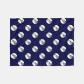 ラクロスチームギフト フリースブランケット (正面(横))