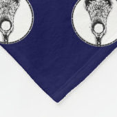 ラクロスチームギフト フリースブランケット (角)