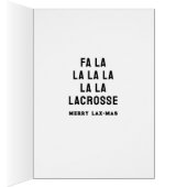 ラクロスチームクリスマスカード (内側 (右))