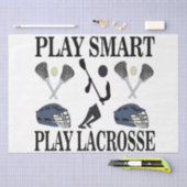 ラクロスチームコーチプレーヤー誕生日 薄葉紙 (クラフト)