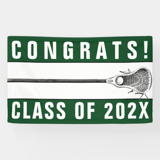 ラクロスチームシニアナイトグリーンバナー 横断幕 (横)