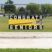 ラクロスチームシニア黄おめでとう 横断幕 (インサイチュ)