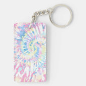 ラクロスチームスポーツジャージーナンバーピンク キーホルダー (裏面)