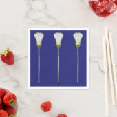 ラクロスチームパーティー スタンダードカクテルナプキン (インサイチュ)