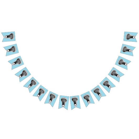 ラクロスチームパーティー バンティングフラッグ (全)