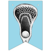 ラクロスチームパーティー バンティングフラッグ (第1の旗)