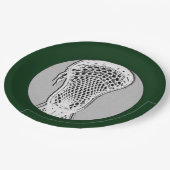 ラクロスチームパーティー ペーパープレート (アングル)