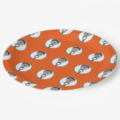 ラクロスチームパーティー ペーパープレート (アングル)