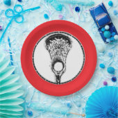 ラクロスチームパーティー ペーパープレート (パーティー)