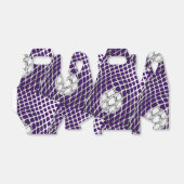 ラクロスチームパープルパーティー フェイバーボックス (折り畳みなし)