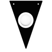 ラクロスチームブラック バンティングフラッグ (第2の旗)