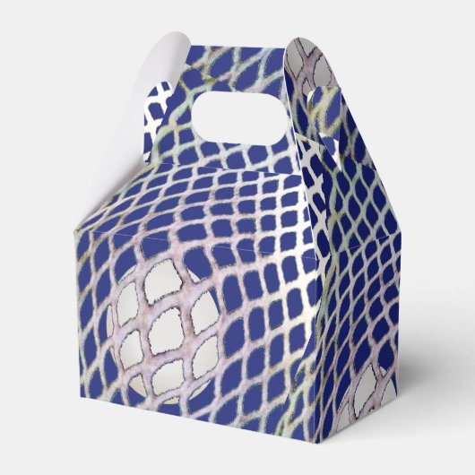 ラクロスチームブルーパーティー フェイバーボックス (正面サイド)