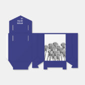 ラクロスチームブルーフェイスボックス フェイバーボックス (折り畳みなし)