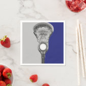 ラクロスチームブルー スタンダードカクテルナプキン (インサイチュ)