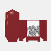 ラクロスチームマルーンフェイスボックス フェイバーボックス (折り畳みなし)