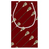 ラクロスチームマルーン スモールペーパーバッグ (裏面)