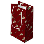 ラクロスチームマルーン スモールペーパーバッグ (裏面アングル)