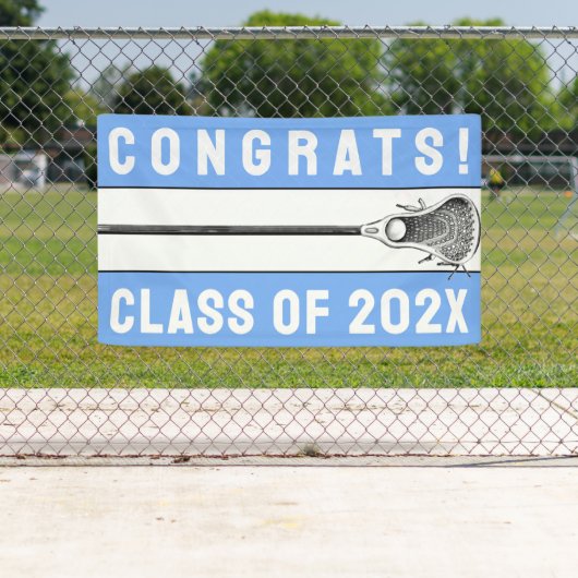 ラクロスチームライトブルーバナー 横断幕 (インサイチュ)