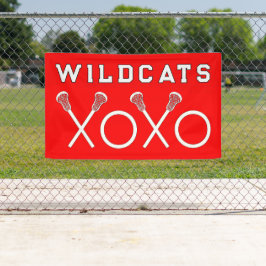 ラクロスチームレッド 横断幕