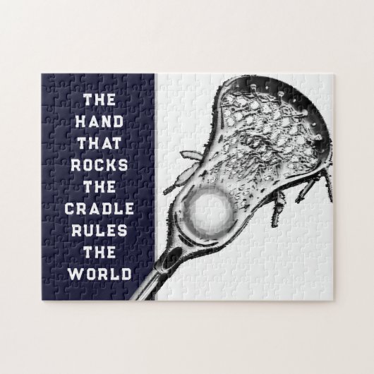 ラクロスノベルティ贈与 ジグソーパズル (横)