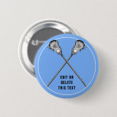 ラクロスノベルティ贈与 缶バッジ (正面&裏面)