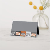 ラクロスバーバルミツワーシーティングテーブルエスコートカード プレイスカード (裏面)