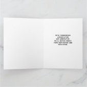 ラクロスパーソナライズされたコーチ カード (内部)