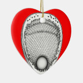 ラクロスパーソナライズされたゴアリーコレクタブル セラミックオーナメント (右)