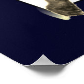 ラクロスパーソナライズされたデコール ポスター (角)