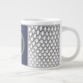 ラクロスパーソナライズされた収集可能な巨大コーヒーマグ ジャンボコーヒーマグカップ (右)