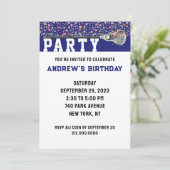 ラクロスパーティの招待状 招待状 (スタンド正面)