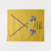 ラクロスパーティーシニアナイト タペストリー (正面(横))