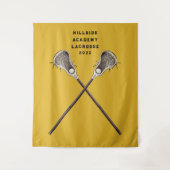 ラクロスパーティーシニアナイト タペストリー (正面)