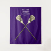 ラクロスパーティーシニアナイト タペストリー (正面)