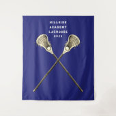ラクロスパーティーシニアナイト タペストリー (正面)