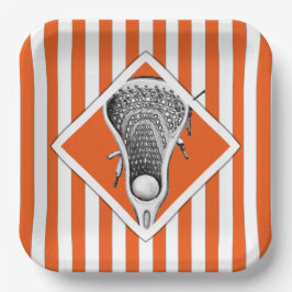 ラクロスパーティー紙プレート ペーパープレート