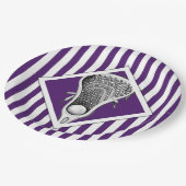 ラクロスパーティー紙プレート ペーパープレート (アングル)