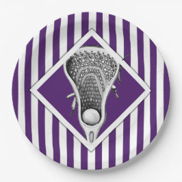 ラクロスパーティー紙プレート ペーパープレート